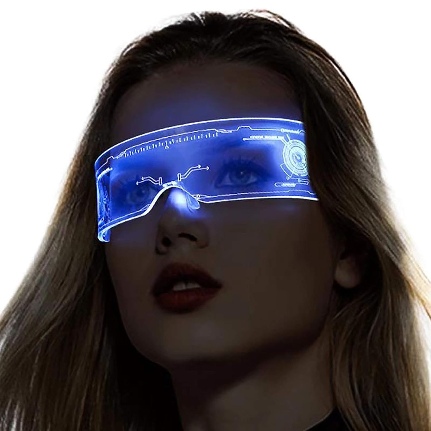 Wallpaper #-31O8I4Bnwiau_P6fgU_24 Buy Cyberpunk Goggles LED Visor Glasses for Cosplay Halloween Bar Club