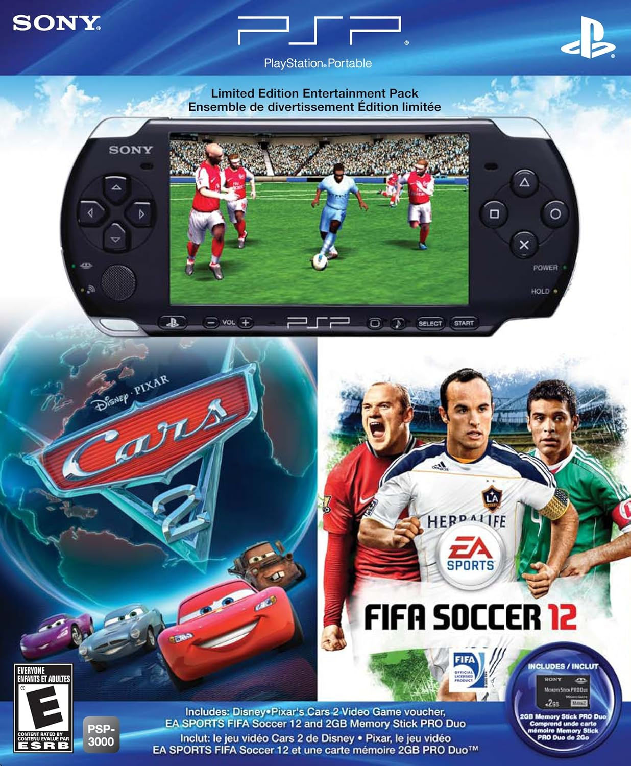 Wallpaper #-BnTM48BtGB6xQ78LptL28 Psp 3000 FIFA 12 and Cars 2 Entertainment Pack Standard Edition Sony