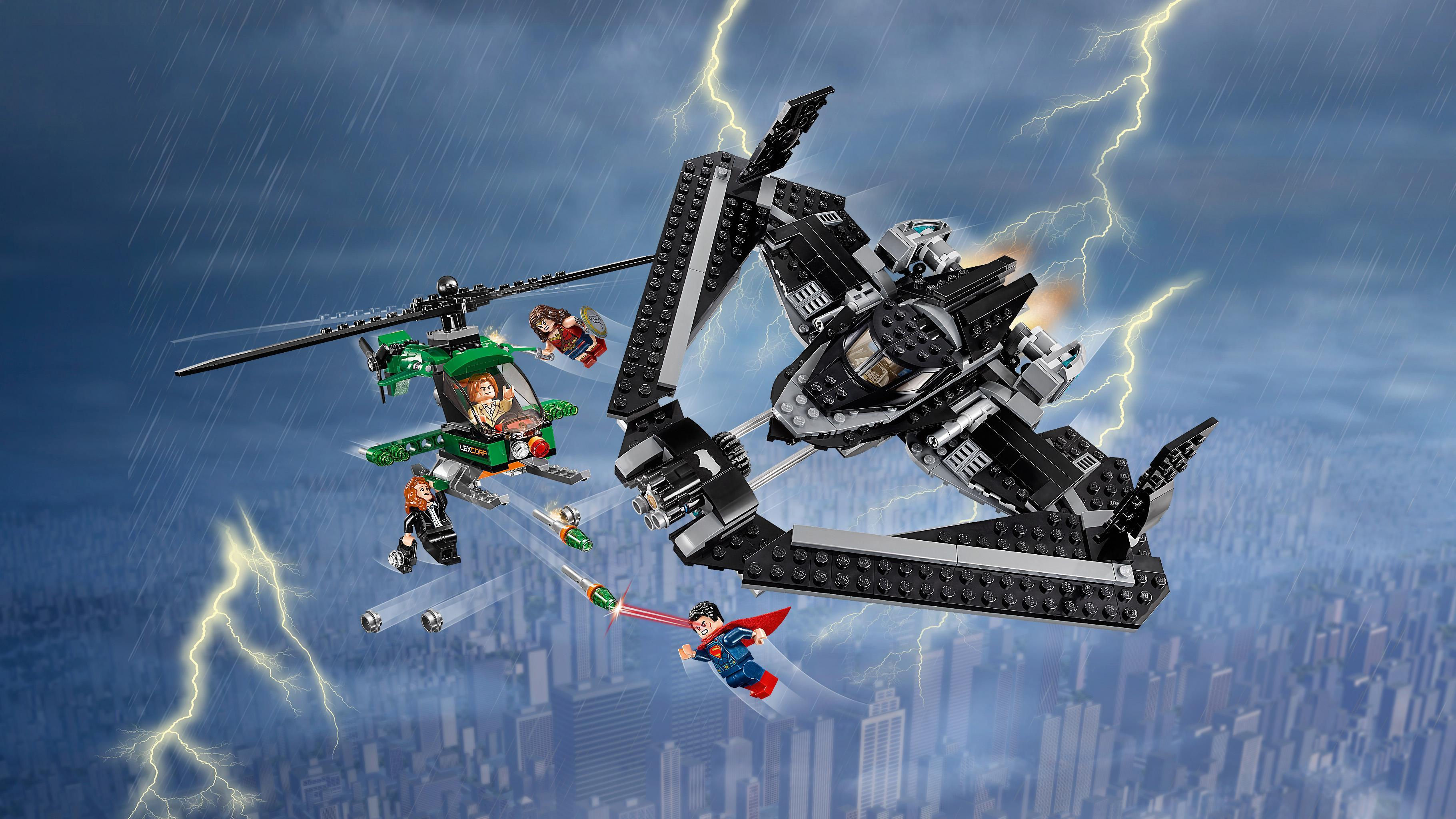 Wallpaper #jBe2PpMBPLD5_VENueA370 Lego 76046 Super Heroes Batman V Superman Heroes of Justice Sky High