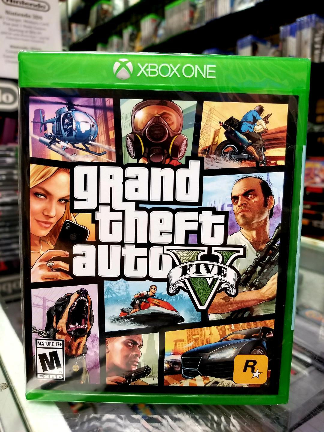 Wallpaper #5453a Gta V Xbox One Box Art Cover by Iceman423626